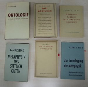 Konvolut: Ontologie. Versuch einer Grundlegung; Metaphysik des sittlich Guten; Sein und Erkennen. Untersuchungen zur inneren Einheit der Philosophie; […]