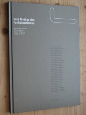 gebrauchtes Buch – Bernhard E. Bürdek – Vom Mythos des Funktionalismus