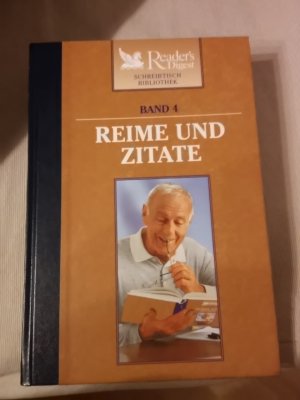 gebrauchtes Buch – Rede- und Schreibberater   Reime und Zitate Band 4