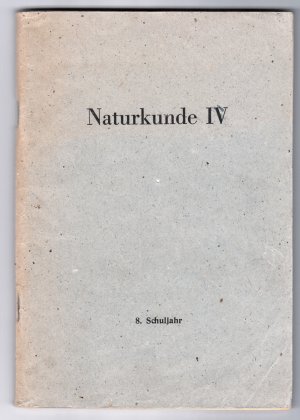 Naturkunde IV