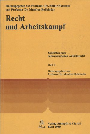 Recht und Arbeitskampf