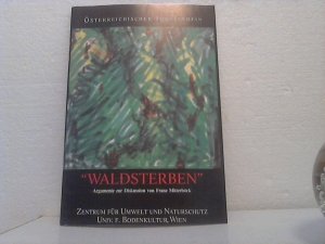 gebrauchtes Buch – Franz Mitterböck – "Waldsterben" -  Argumente zur Diskussion. [Hrsg.: Österreichischer Forstverein]. -