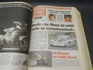 gebrauchtes Buch – Motor Sport aktuell / Powerslide Jahrgang 1986