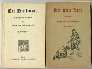 antiquarisches Buch – Wildenbruch, Ernst von – Die Quitzows. Schauspiel in vier Akten. Schulausgabe. Mit Einleitung und Erläuterungen von Melchior Thamm. 5. Auflage. Mit  einer Beigabe.