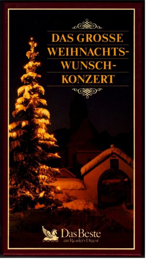 neuer Tonträger – 3 x MC : Das große Weihnachtswunschkonzert - Weihnachten mit beliebten Schlagerstars