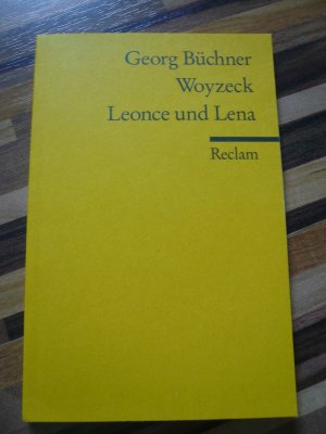 gebrauchtes Buch – Georg Büchner – Woyzeck /Leonce und Lena