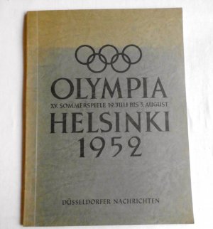 antiquarisches Buch – Olympia XV. Sommerspiele 19. Juli bis 3. August Helsinki 1952