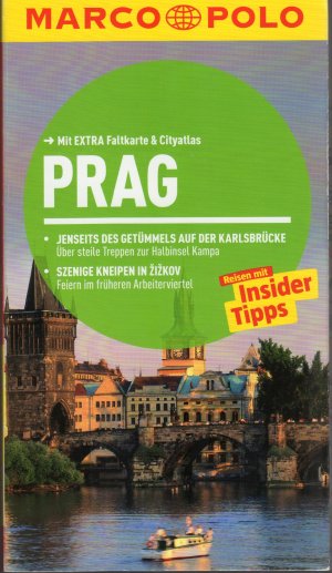 gebrauchtes Buch – Antje Buchholz – Prag - Reisen mit Insider-Tipps - Mit EXTRA Faltkarte & Cityatlas - MARCO POLO Reiseführer