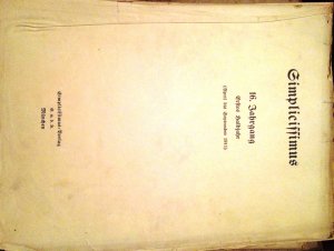 Simplicissimus 16. Jahrgang April 1911 - März 1912 Heft 1 - 52