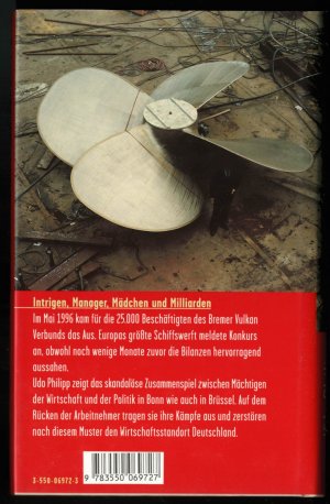 gebrauchtes Buch – Udo Philipp – Zwischen Moral und Morast   Die Vulkan-Connection