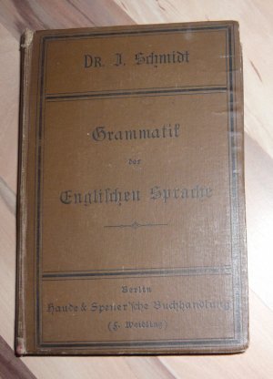 Grammatik der Englischen Sprache