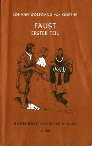 gebrauchtes Buch – Goethe, Johann W von – Faust - Der Tragödie erster Teil