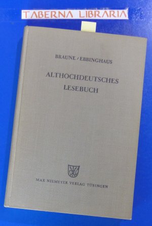 Althochdeutsches Lesebuch