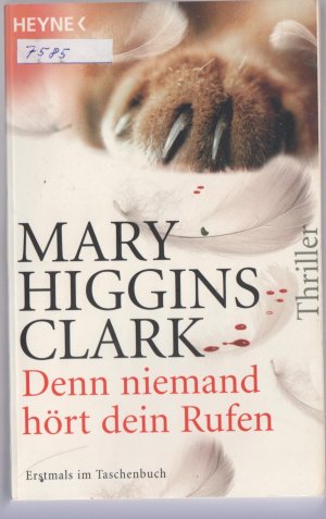 gebrauchtes Buch – Higgins Clark – Denn niemand hört dein Rufen