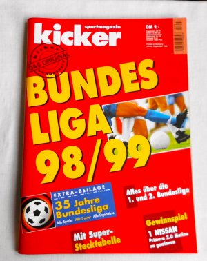 gebrauchtes Buch – Kicker Sonderheft Bundesliga 98/99