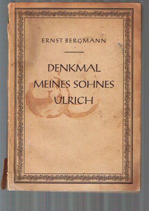 Denkmal meines Sohnes Ulrich