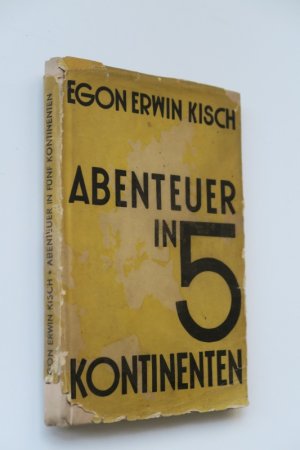 Kisch, E. E. Abenteuer in fünf Kontinenten. Moskau, Verlagsgenossenschaft ausländischer Arbeiter in der UdSSR, 1936. 251 (1) S. Original Leineneinband […]