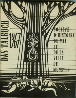 Das Talbuch 1967 Societe D`Histoire du Val et de la Ville de Munster