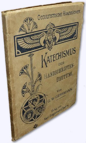 Katechismus Der Handschriften Deutung Gessmann G W Buch Antiquarisch Kaufen A02gfrk501zzk