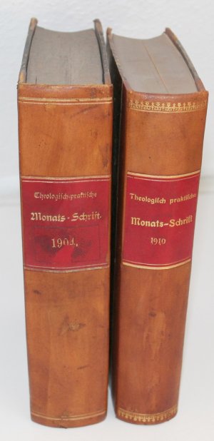 antiquarisches Buch – Pell, Georg u – Theologisch-praktische Monatsschrift. Zentralorgan der katholischen Geistlichkeit Bayerns. 14. Band.