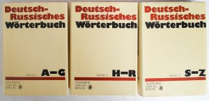Deutsch-Russisches Wörterbuch, 3 Bände, 2. Auflage 1987