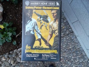 Die Wilby Verschwörung, spannende Action, Sidney Poitier, Michael Caine, "VHS-Kassette"