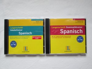 gebrauchtes Buch – Langenscheidt Vokabeltrainer (Version 4.0) + Grammatiktrainer (Version 4.0) Spanisch