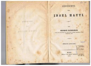 Geschichte der Insel Hayti