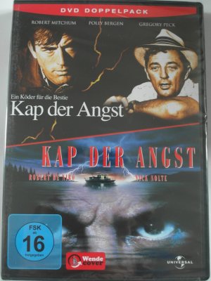 neuer Film – Martin Scorsese, J – Kap der Angst Sammlung - 2 Filme 1961 + 1991 Cape Fear - Robert Mitchum, Robert de Niro, Nick Nolte, Martin Scorsese