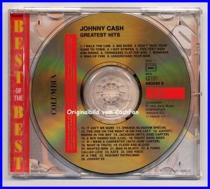 gebrauchter Tonträger – Johnny Cash – Greatest Hits - Best of The Best (18 Karat Gold - CD-Beschichtung)