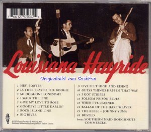 gebrauchter Tonträger – Johnny Cash – Live Recordings From The Louisiana Hayride