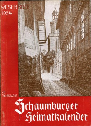 Schaumburger Heimatkalender 26. Jahrgang 1954 - Weserbote