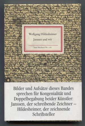 gebrauchtes Buch – Wolfgang Hildesheimer – Janssen und wir. Herausgegeben von Thomas C. Garbe.