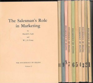 11 Bände "The Psychology of selling" Bd. 1-9 + 11-12