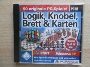 gebrauchtes Spiel – 50 originale PC-Spiele! Logik, Knobel, Brett & Karten