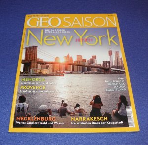 gebrauchtes Buch – GEO Saison New York - Mai 2013