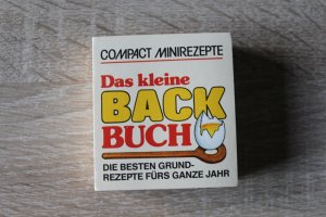 gebrauchtes Buch – Heidi Niendieck – Das kleine Backbuch - Compact Minirezepte