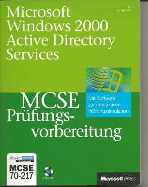 MCSE-Prüfungsvorbereitung 70-217: Windows 2000 Active Directory Services