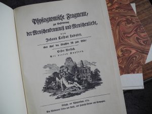 Physiognomische Fragmente, zur Beförderung der Menschenkenntnis und Menschenliebe, 4 Bde.