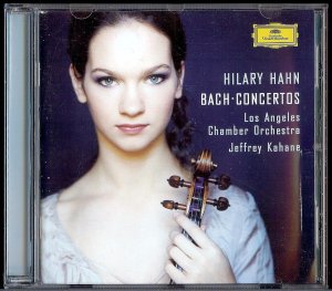 gebrauchter Tonträger – Bach,Johann Sebastian  – Violinkonzerte BWV 1041-1043,1060; Hilary Hahn, Bach Concertos; Los Angeles Chamber Orchestra