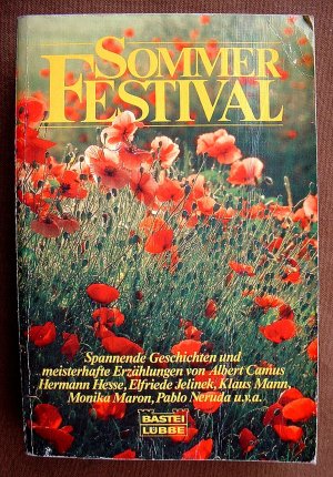 gebrauchtes Buch – Camus, Hesse, Jelinek – SOMMERFESTIVAL, 1990, 26 spannende Geschichten und meisterhafte Erzählungen