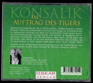 gebrauchtes Hörbuch – G. Konsalik – Im Auftrag des Tigers, Hörspiel, 2 Audio-CDs