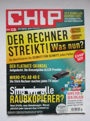11 Hefte: CHIP (1.) 7/2013 + 2.) 8/2013 + 3.) 9/2013 + 4.) 10/2013 + 5.) 11/2013 + 6.) 12/2013 + 7.) 8/2014 + 8.) 9/2014 + 9.) 10/2014 + 10.) 11/2014 + […]