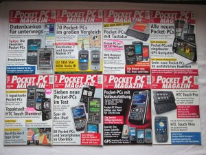 8 Hefte: Pocket PC Magazin (1.) 12/2007 + 2.) 1/2008 + 3.) 2/2008 + 4.) 3/2008 + 5.) 4/2008 + 6.) 5/2008 + 7.) 6/2008 + 8.) 1/2009)