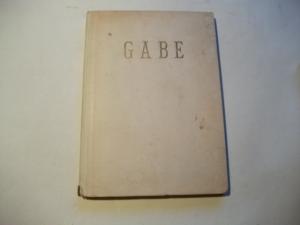 Gabe. Herrn Rabbiner Dr. Nobel zum 50. Geburtstag dargebracht.