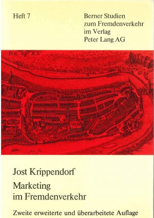 gebrauchtes Buch – Jost Krippendorf – Marketing im Fremdenverkehr - Berner Studien zum Fremdenverkehr im Verlag Peter Lang AG