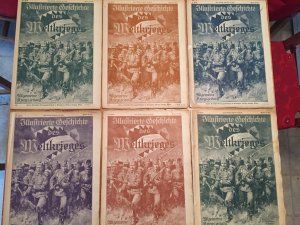 antiquarisches Buch – Illustrierte Geschichte des Weltkrieges 1914 - Heft 1 und Hefte 51 - 82