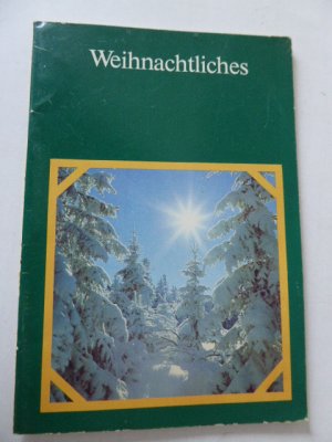 Weihnachtliches. Geschenkbüchlein. TB