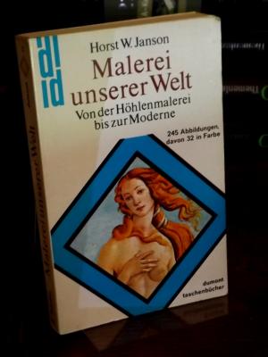 gebrauchtes Buch – Janson, Horst W – Malerei unserer Welt. Von der Höhlenmalerei bis zur Moderne. (= dumont-kunst-taschenbücher Band 2).