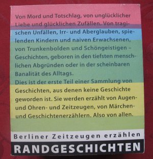 Randgeschichten – Berliner Zeitzeugen erzählen